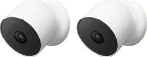 Google Nest Cam Outdoor or Indoor, 2 Count