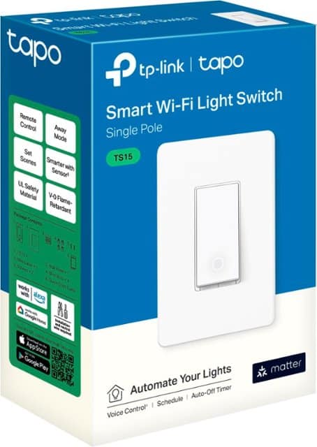 TP-Link Tapo Smart Light Switch TS15 packaging