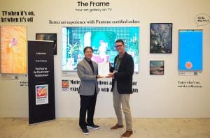 Samsung The Frame receives Pantone certification for color fidelity.