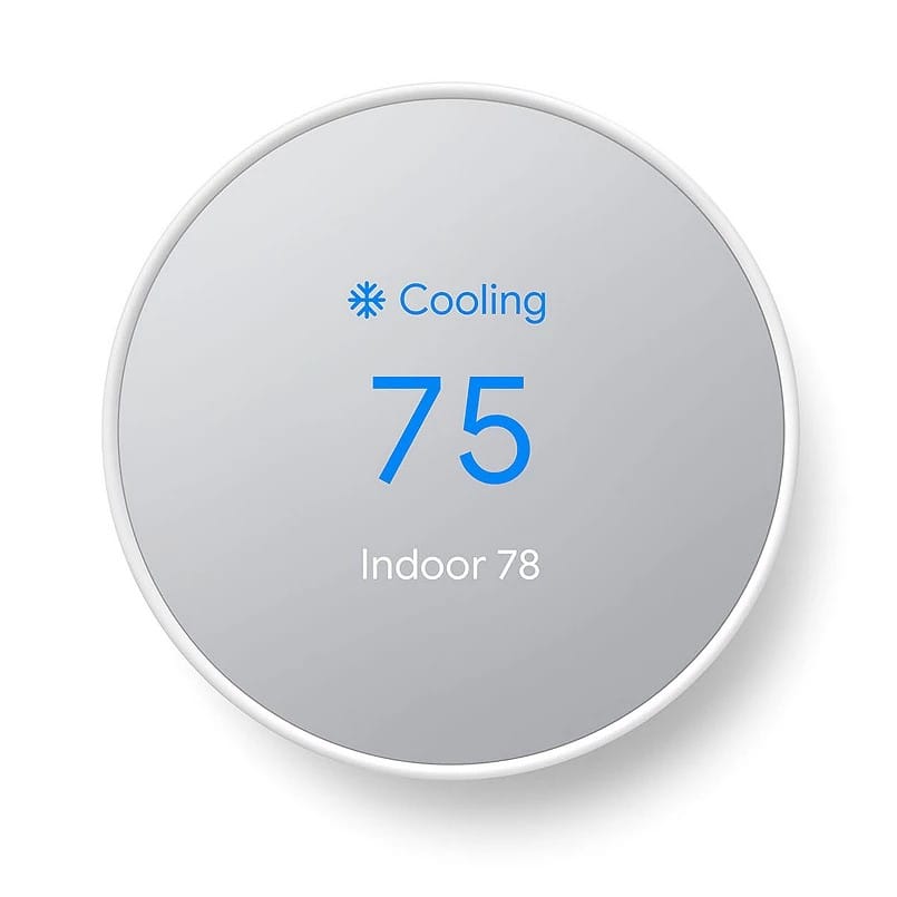 Google Nest Smart Thermostat - snow