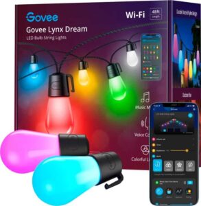 Govee Wi-Fi Bluetooth Smart String Bulbs