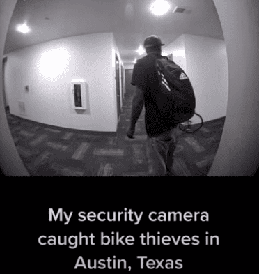 Security Camera catches Thieves