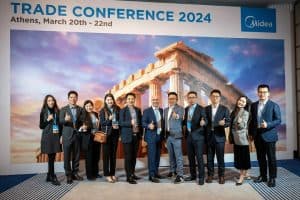 Midea team at European Trade Conference 2024
