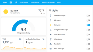 Home Assistant Dashboard