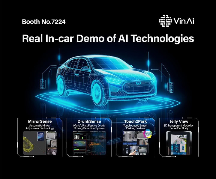 VINAI RETURNS TO CES 2025 WITH CUTTING-EDGE AUTOMOTIVE AI TECHNOLOGIES