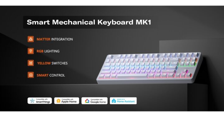 Thirdreality Launches the Worlds First Matter-Enabled Smart Mechanical Keyboard MK1