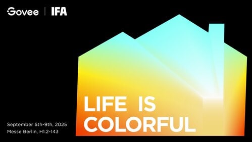 Govee Brightens Up IFA 2025 with New Smart Lights