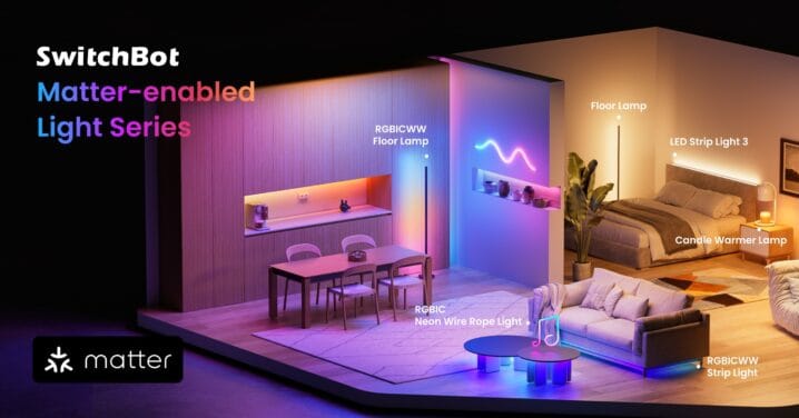 SwitchBot Announces New Matter based Smart Lights