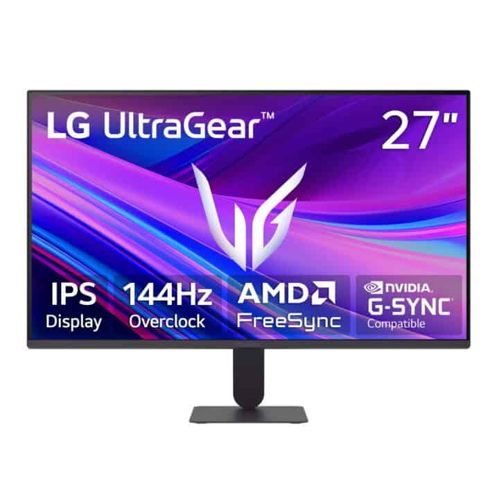 LG 27 UltraGear FHD 144Hz Overclock Gaming Monitor with AMD FreeSync Image