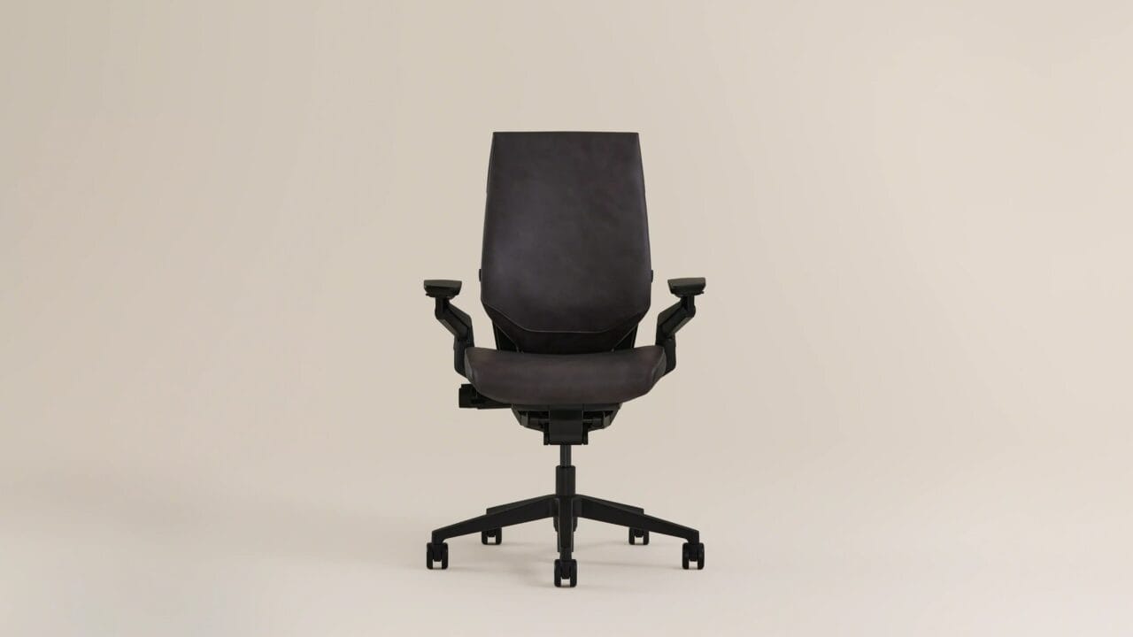 Steelcase Gesture Office Chair Ergonomic Work Chair with Wheels for Carpet Comfortable Intuitive-to-Adjust for Desk 360-Degree Arms Image