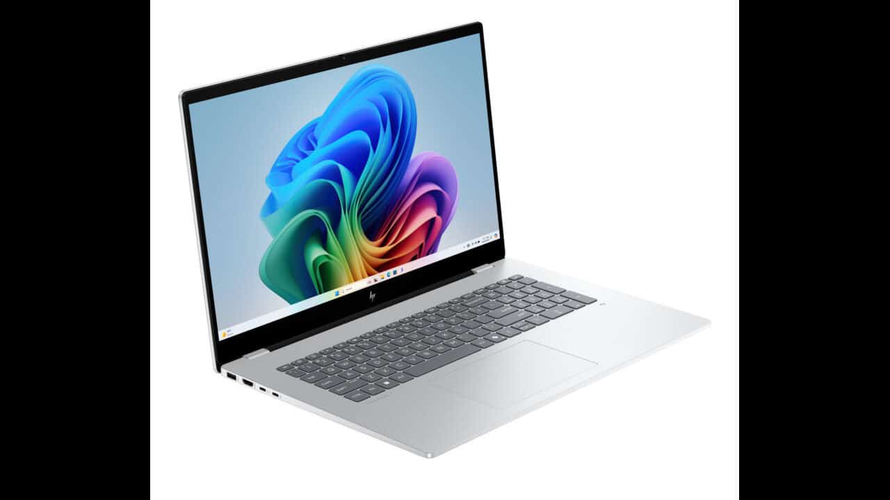 HP OmniBook 7 Laptop Next Gen AI 17-dc0097nr 17.3,Touch screen,Windows 11 Home, Intel Core Ultra 7,32GB RAM,2TB SSD,NVIDIA GeForce RTX 4050,FHD,Glacier silver Image