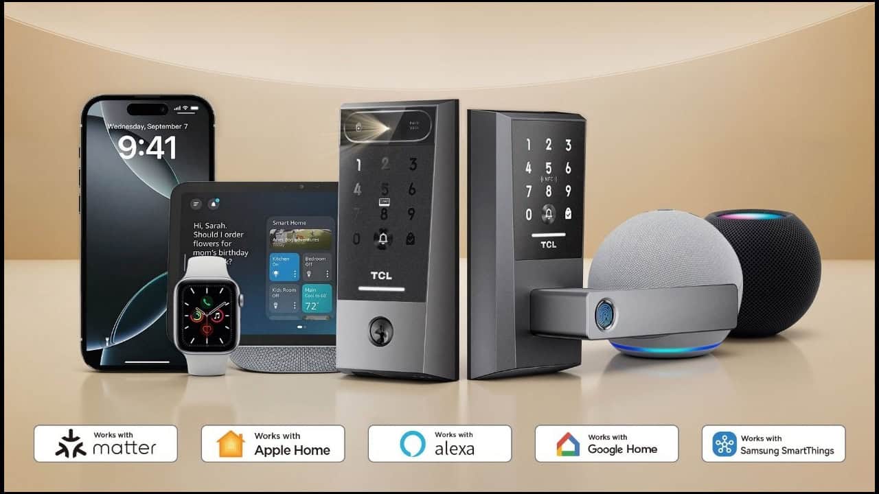 TCL Unlocks New Matter Smart Locks at CES 2026