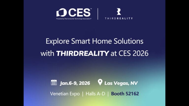 THIRDREALITY Announces New Zigbee and Matter Sensors to Debut at CES 2026