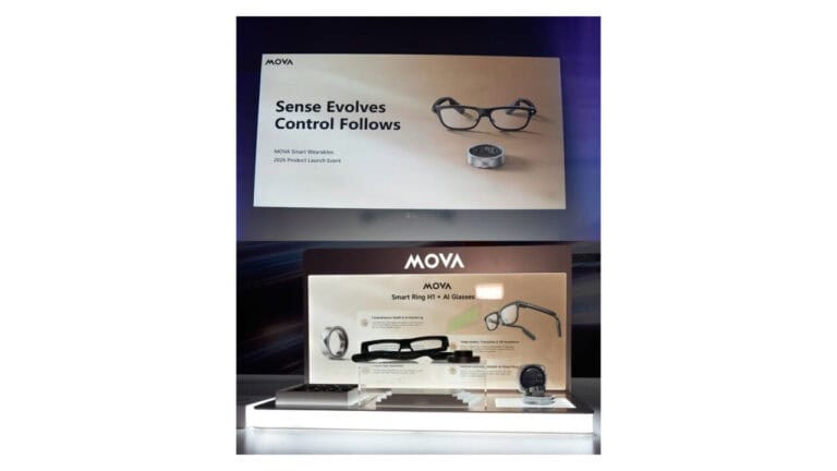 MOVA Debuts Smart Ring H1 and S1 Glasses to Build a New AI Wearables Ecosystem