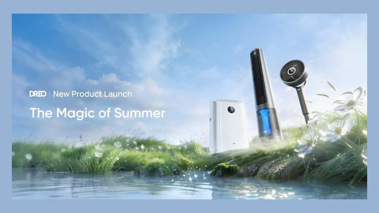 DREO Reveals 2026 Summer Cooling Lineup Featuring TurboCool Tech for Next-Gen Comfort