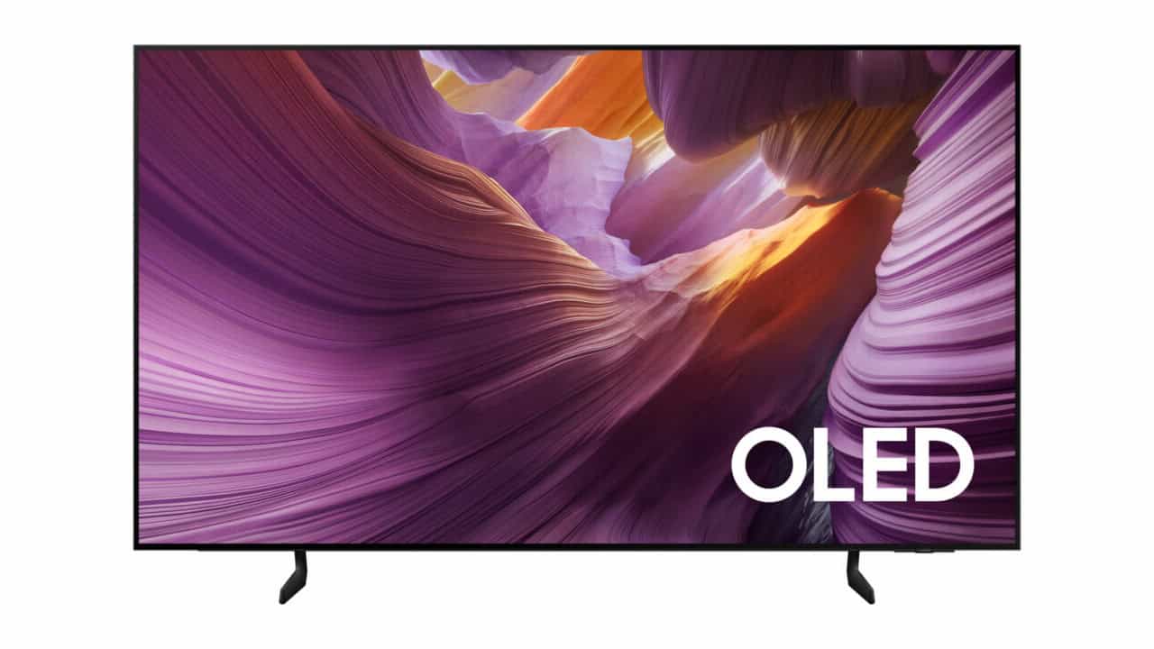 Samsung 65 OLED Smart TV S85F with AI Content Upscaling Image