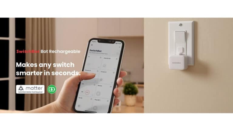 SwitchBot Unveils Rechargeable SwitchBot Bot for Smarter, Maintenance-Free Smart Homes