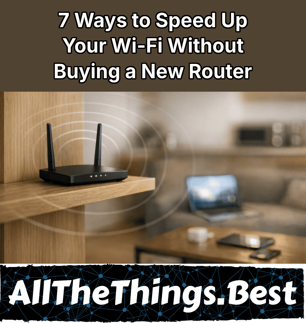 7 Ways to Speed Up Your Wi-Fi Without Buying a New Router