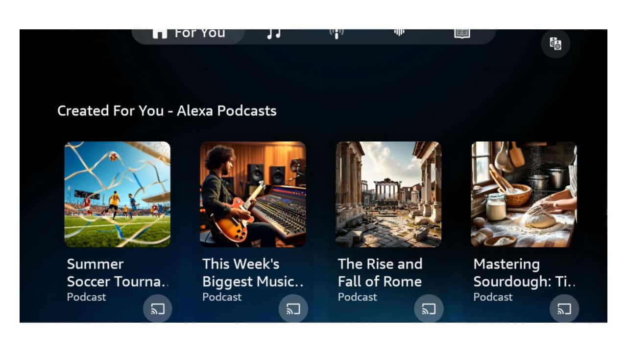 Alexa now generates podcast episodes on demand