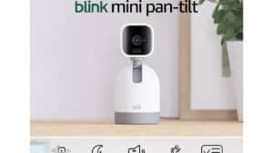 Blink Mini Pan-Tilt Indoor Wired Security Camera