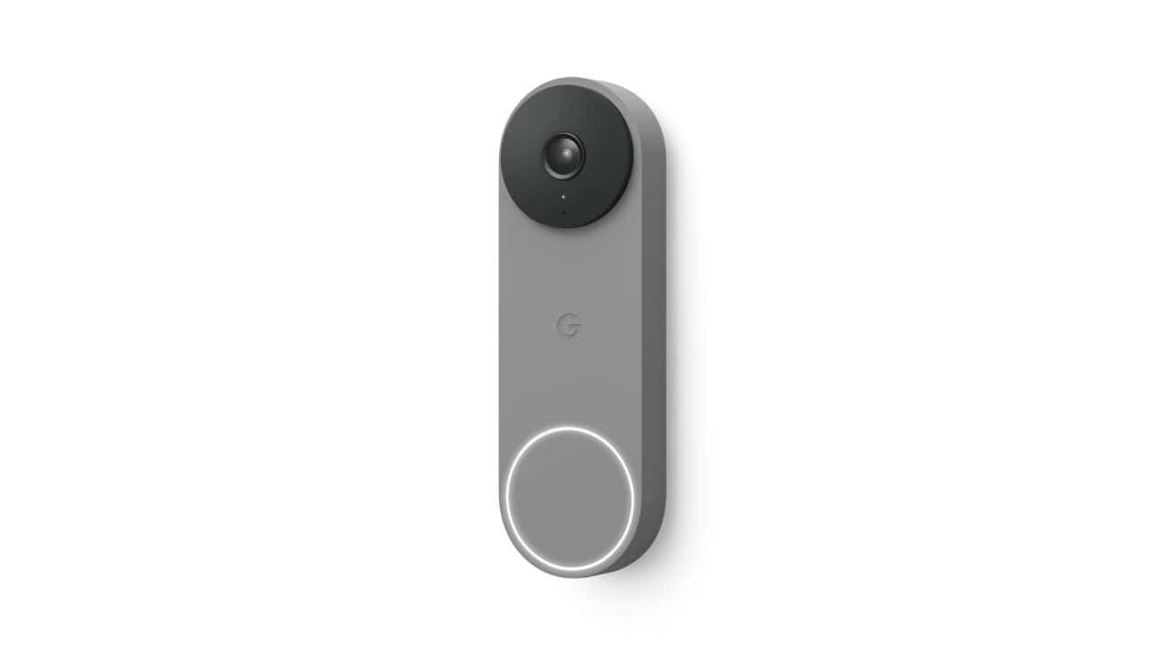 Google Nest Doorbell Wired (2nd Generation) Ash Image