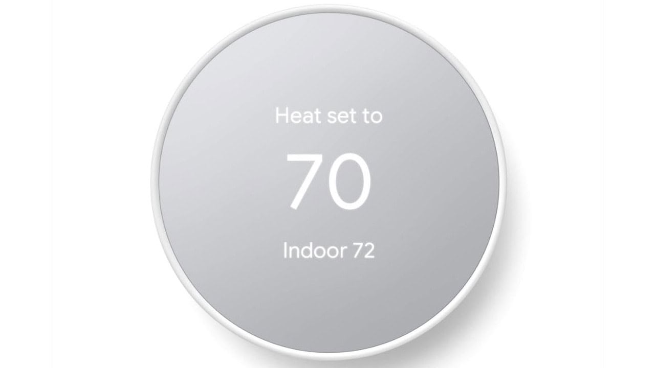 Google Nest Smart Programmable Wifi Thermostat Image