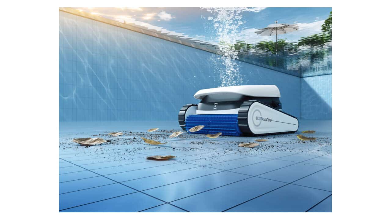 No More Vacuuming the Pool with Ecovacs New Pool Cleaning Robot