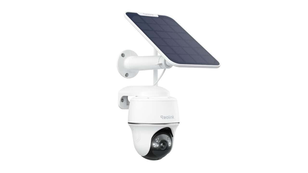 Reolink Argus PT with solar panel: 2K pan/tilt protection outside