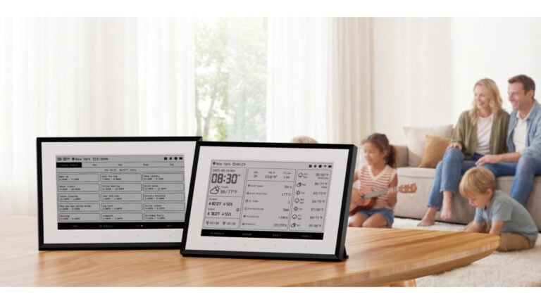 SwitchBot Unveils E-Ink Weather Station and Smart Calendar Hub for the Connected Home