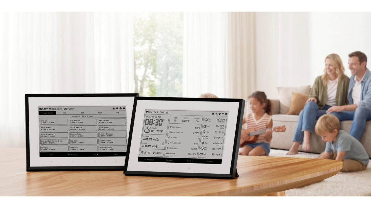 SwitchBot Unveils E-Ink Weather Station and Smart Calendar Hub for the Connected Home
