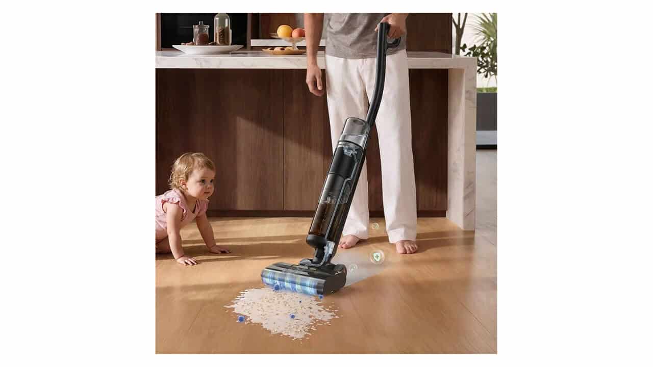 Save time on mopping with iRobots 5in1 hard floor cleaner