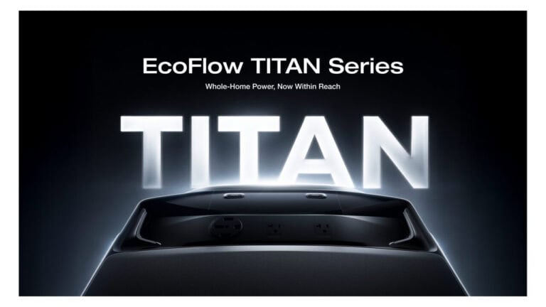EcoFlow TITAN Series Brings Whole-Home Battery Backup to Everyday Families
