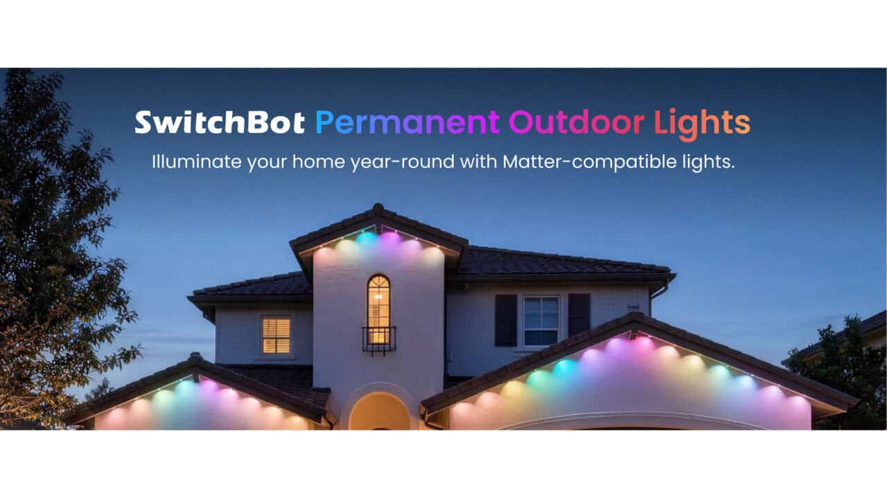 SwitchBot's New Permanent Outdoor Lights Work With Matter and Home Assistant
